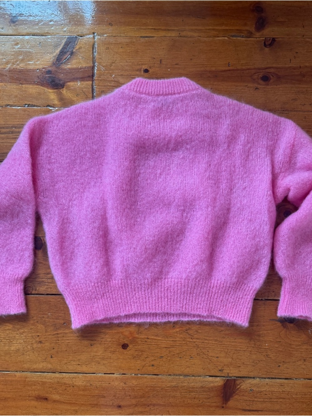 Surprise Paris Pink Mohair Sweater Sz 4 / L NWT - Picture 3 of 4